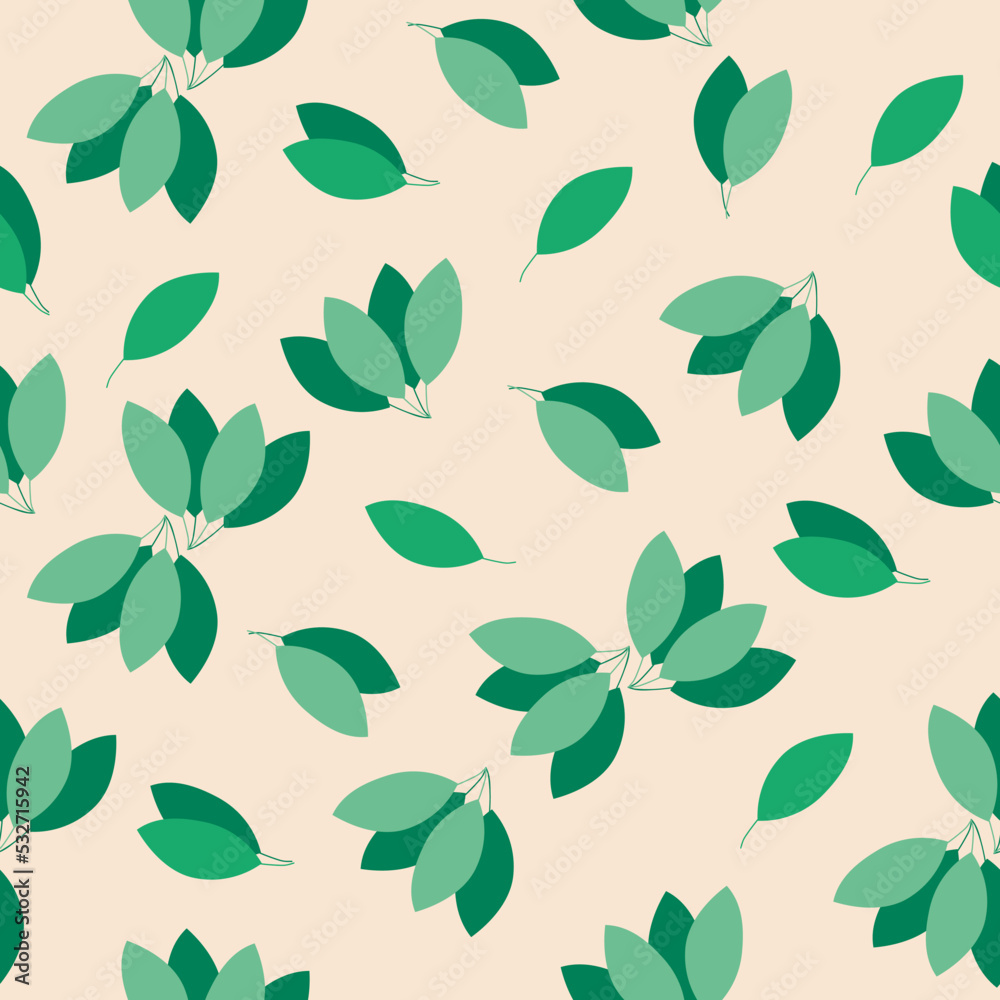 seamless pattern with leaves seamless pattern with leaves