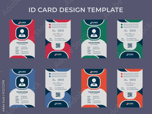 Creative Modern Id Card Design Template