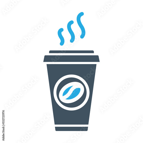 Foto Coffee Vector Icon which is suitable for commercial work and easily modify or ed