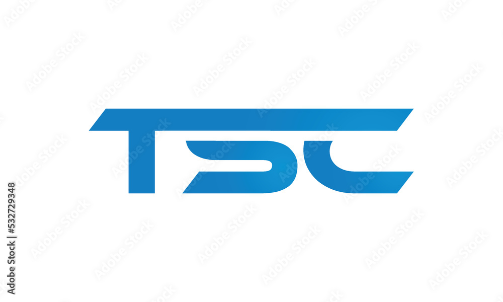 TSC letters Joined logo design connect letters with chin logo logotype icon concept
TSC letters Joined logo design connect letters with chin logo logotype icon concept