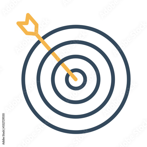 Target Vector Icon which is suitable for commercial work and easily modify or edit it

