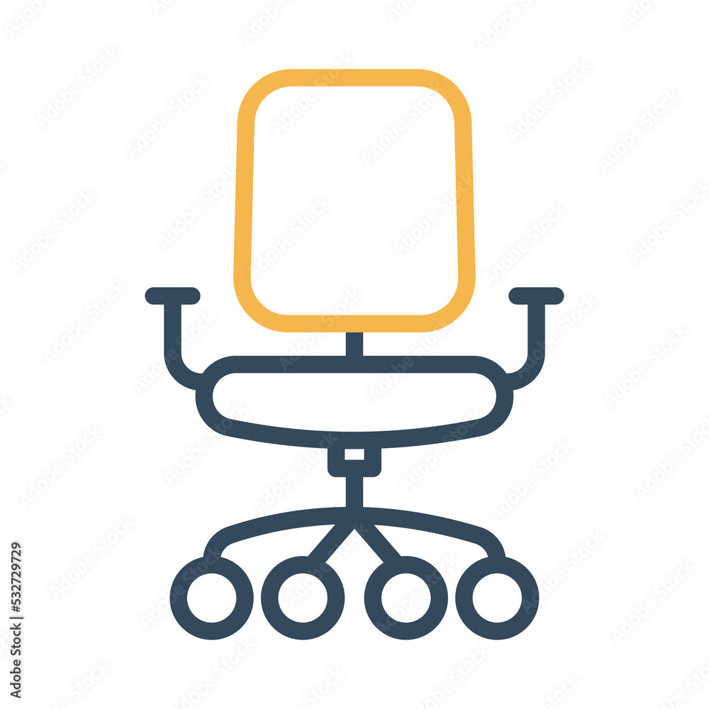 Office Chair Vector Icon which is suitable for commercial work and easily modify or edit it
Office Chair Vector Icon which is suitable for commercial work and easily modify or edit it