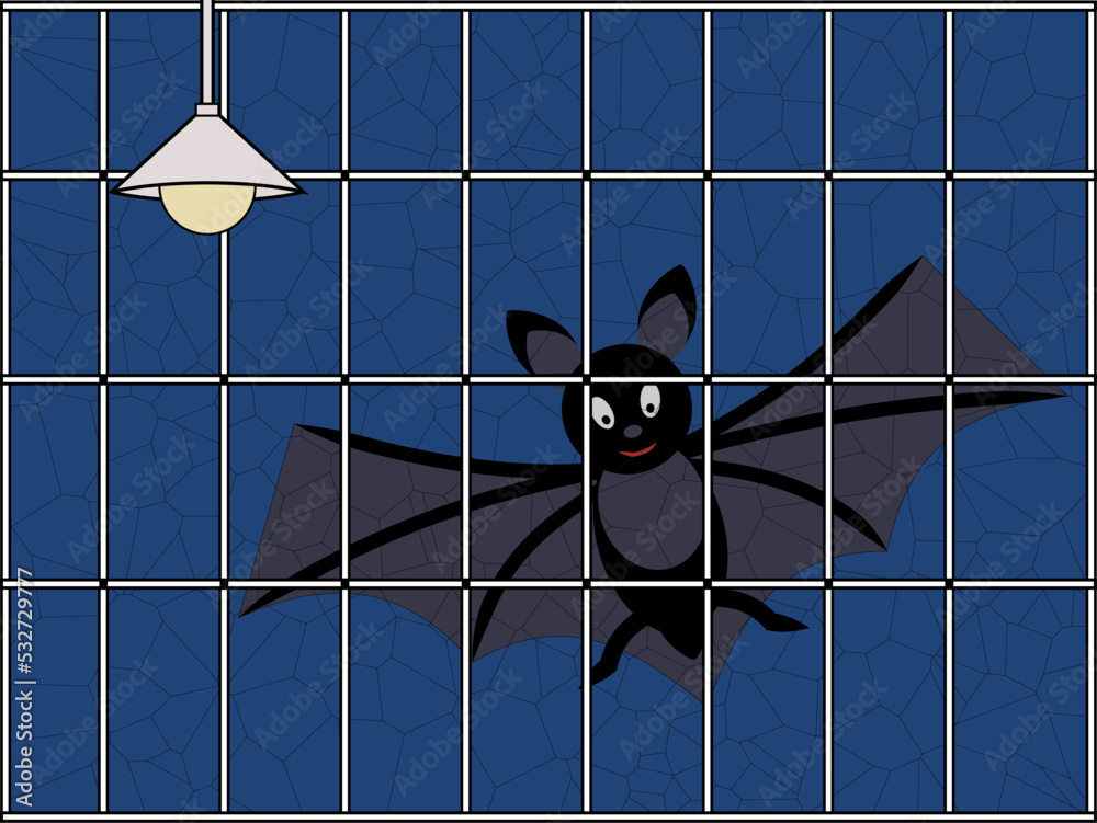 custom made wallpaper toronto digitalBat Outside the Window