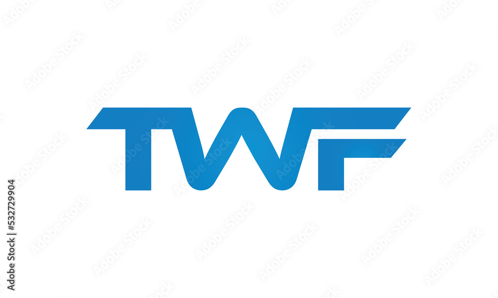 TWF letters Joined logo design connect letters with chin logo logotype icon concept
TWF letters Joined logo design connect letters with chin logo logotype icon concept