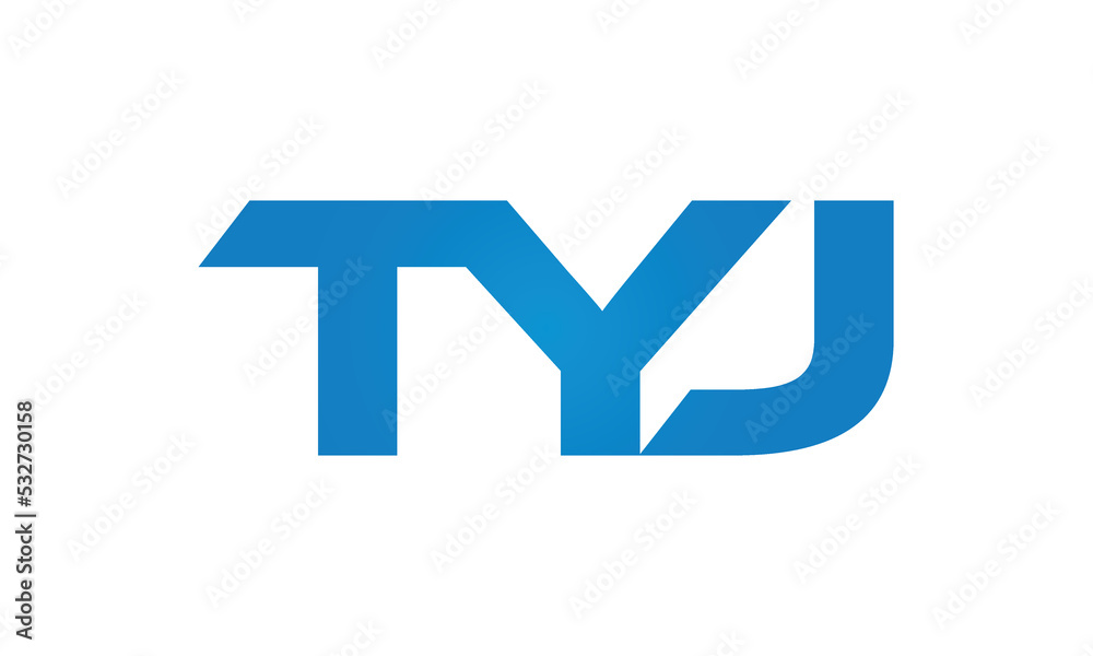 TYJ letters Joined logo design connect letters with chin logo logotype icon concept
TYJ letters Joined logo design connect letters with chin logo logotype icon concept