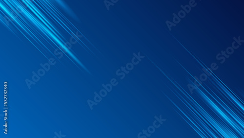 Abstract squares shape on blue background