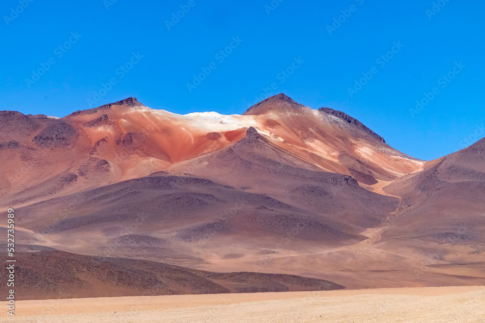 Naklejka premium Montagnes de l'Altiplano en Bolivie