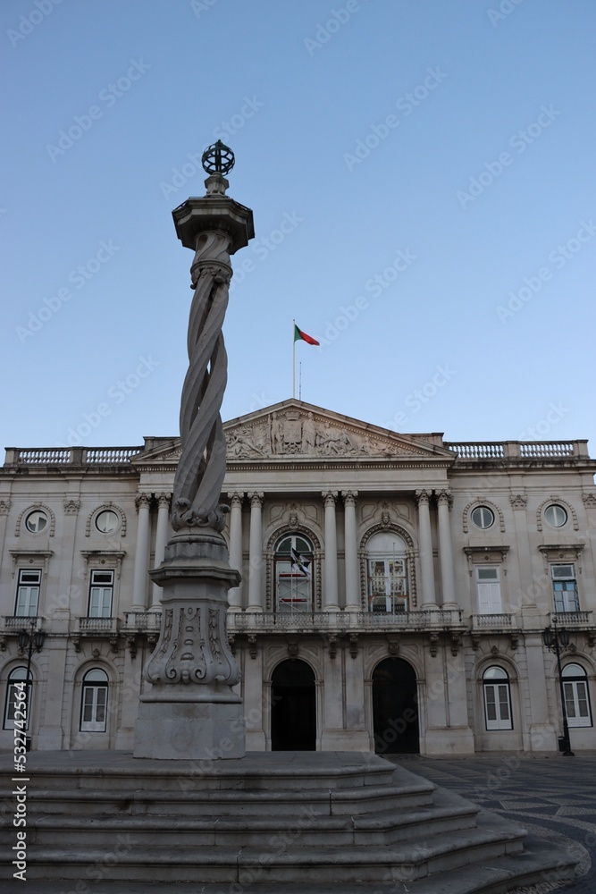 Lisbon city hall in Portugal 