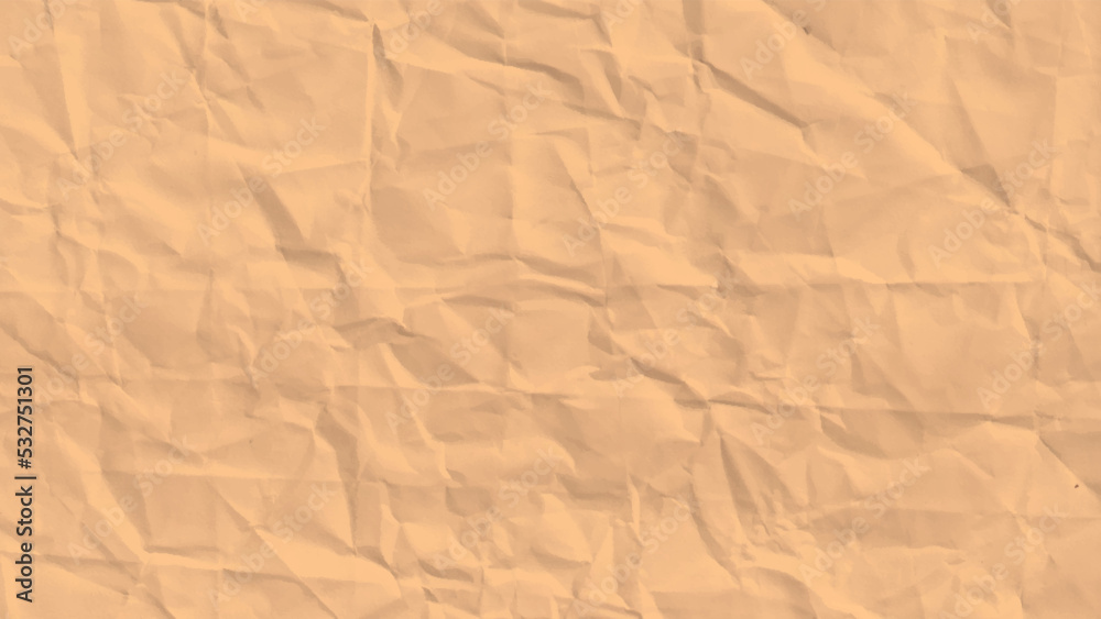Brown crumpled paper Brown crumpled paper