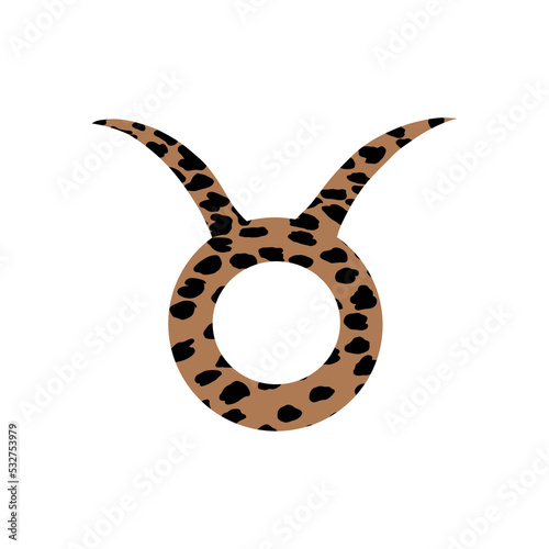 Tarus Cheetah Print Zodiac Sign photo