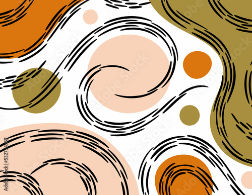 Abstract background. Cover flat design.Vector illustration.
