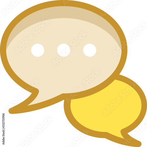 Chat Bubble Vector Icon 