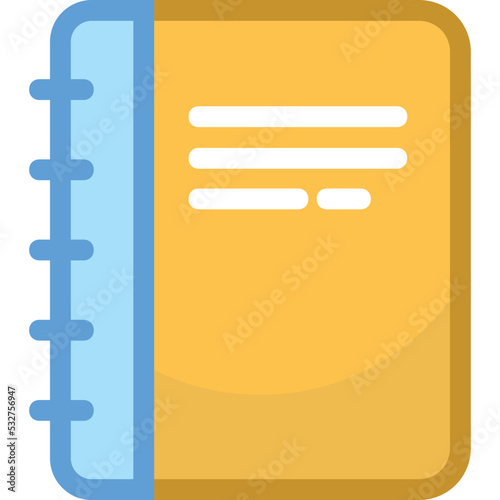 Memo Book Vector Icon