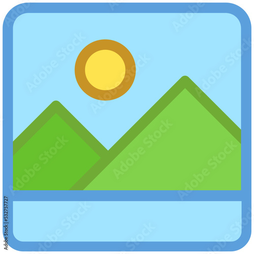 Landscape Vector Icon