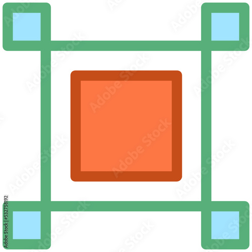 Selection Square Vector Icon 