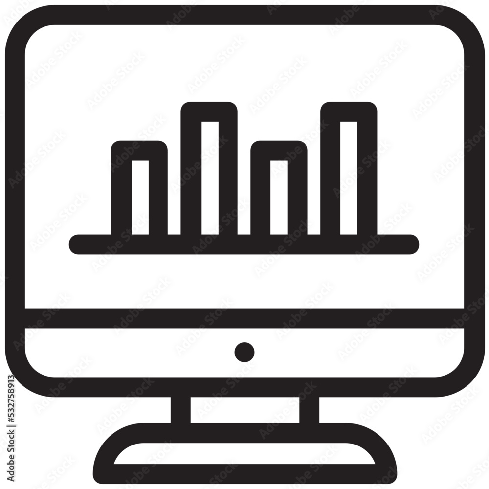 Statistics Vector Icon Statistics Vector Icon