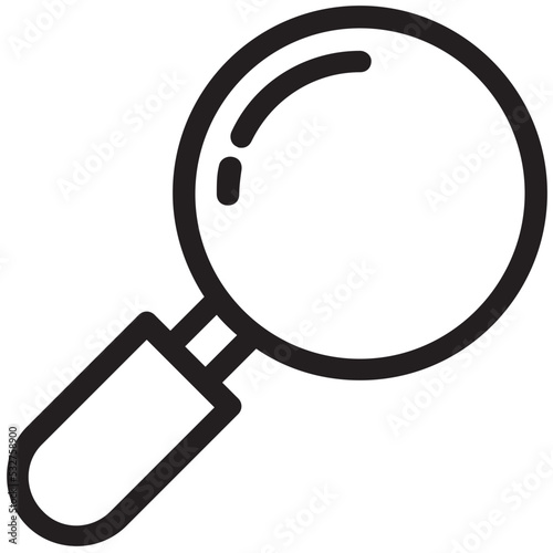 Magnifier Vector Icon