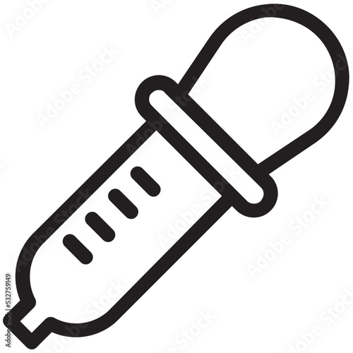 Pipette Vector Icon