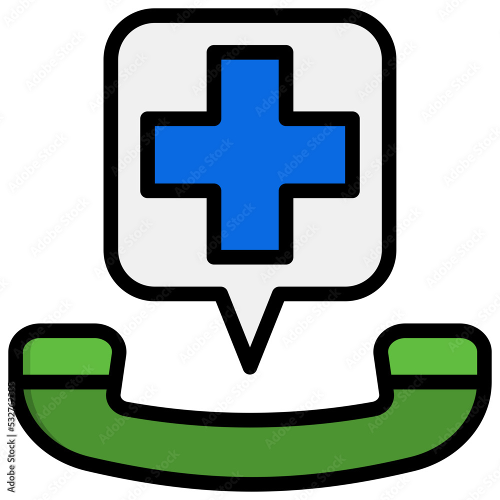 Emergency Call filled line color icon. Can be used for digital product, presentation, print design and more. Emergency Call filled line color icon. Can be used for digital product, presentation, print design and more.