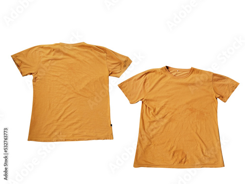 t shirt isolated on white background