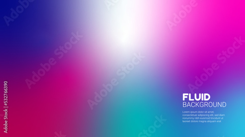 Modern Trendy fluid gradient background, colorful abstract liquid 3d shapes. Futuristic design wallpaper for banner, poster, cover, flyer, presentation, advertising, landing page
