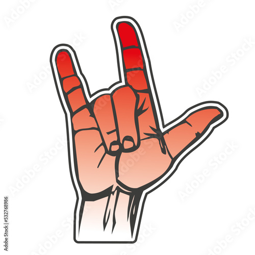 Sign Language Heart PNG