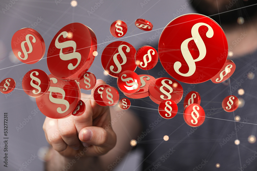 Labor Law Lawyer Legal Business Internet Technology Concept Labor Law Lawyer Legal Business Internet Technology Concept