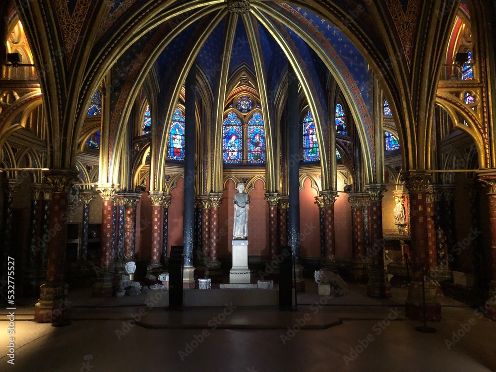 interior of the cathedral of st mary