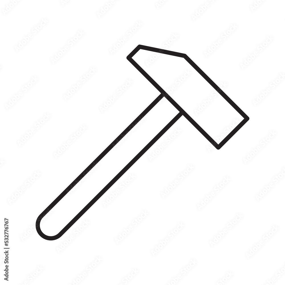 hammer vector for website symbol icon presentation hammer vector for website symbol icon presentation