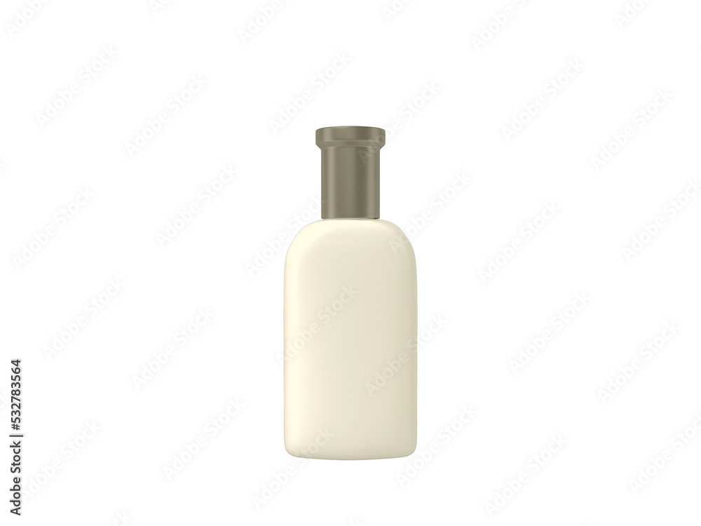 Transparent Cosmetic Lotion Bottle Image Transparent Cosmetic Lotion Bottle Image