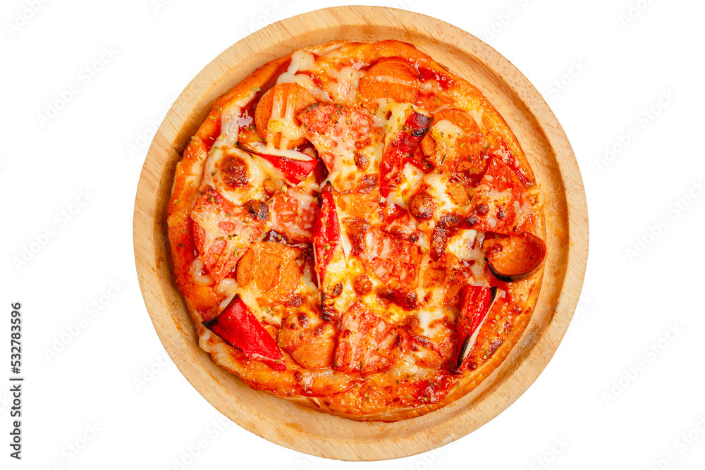 2 types of pizza assorty, meat, Pizza for your menu, pizza mockup