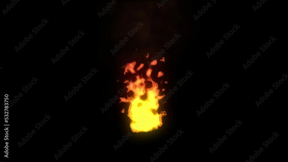 Burning fire abstract animation. Burning fire abstract animation.