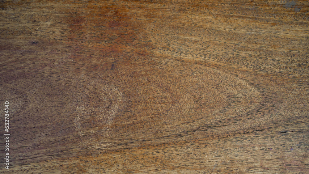 Obraz premium Dark wood texture with old natural patterns.