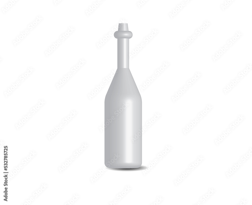 white wine bottle isolated white wine bottle isolated
