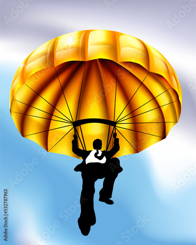 Golden Parachute Businessma...