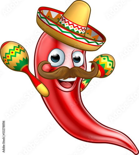 Spicy Red Pepper Mexican Ca...