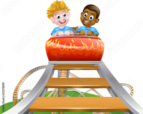 Roller Coaster Kids photo
