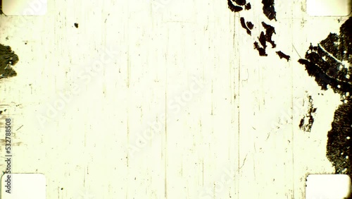 Original black and white 16 mm leader tape film scratches. Good to use with a different types of blend mode opacity