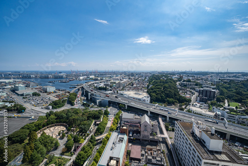横浜マリンタワー - 展望フロアからの眺望