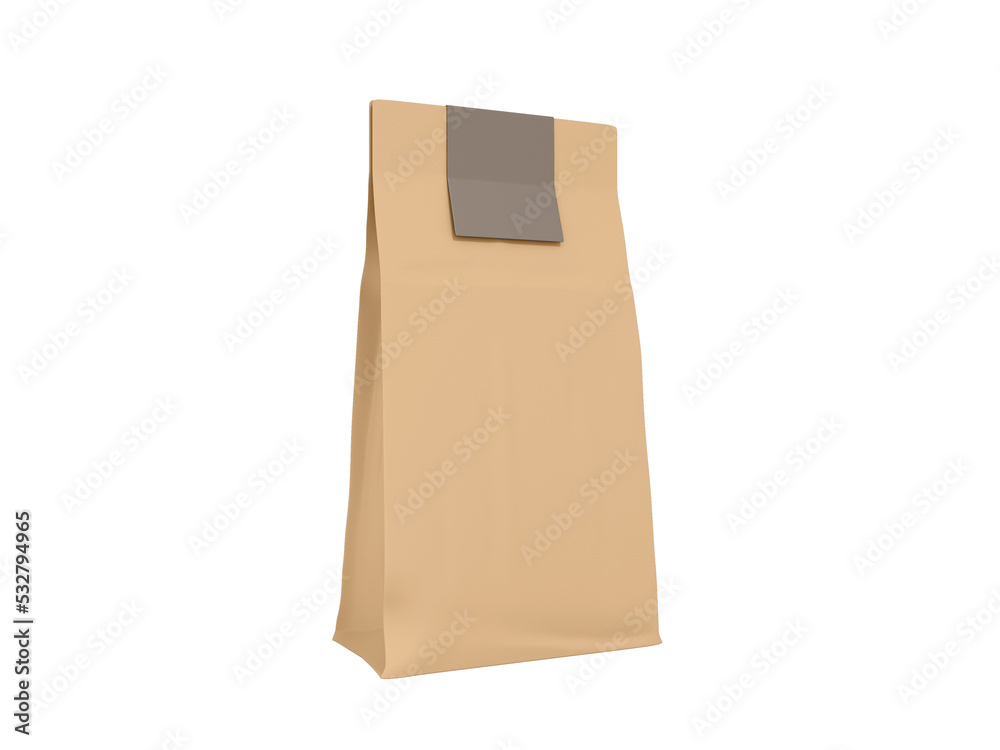 Transparent Glossy Foil Coffee Bag Packaging Image Transparent Glossy Foil Coffee Bag Packaging Image