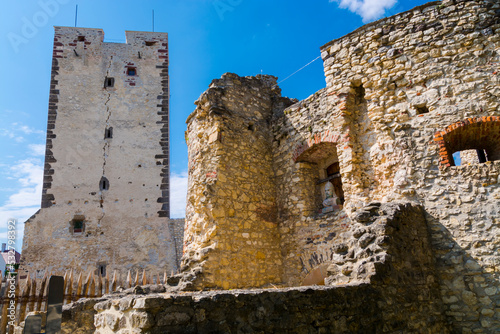 Residential tower of the fortress of Nagyvazsony in Hungary