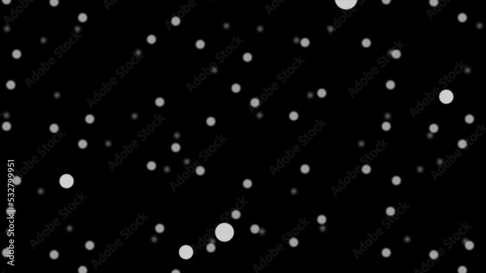 Cartoony Flat Snow Effect Animation Overlay 2 Cartoony Flat Snow Effect Animation Overlay 2