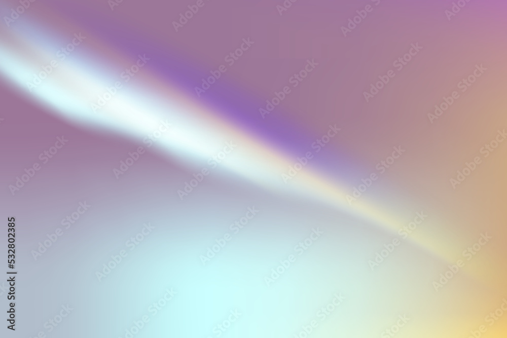 Rainbow highlights on a black background.Glare or reflection from water and glass.Glittering particles for social media backgrounds, product presentations, photo shots.