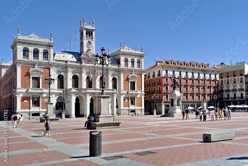 th city hall in the main square in the city of Valladolid