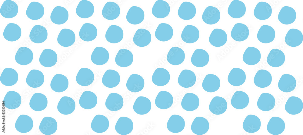 Blue dotes circles png