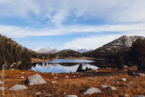 lake in the mountains