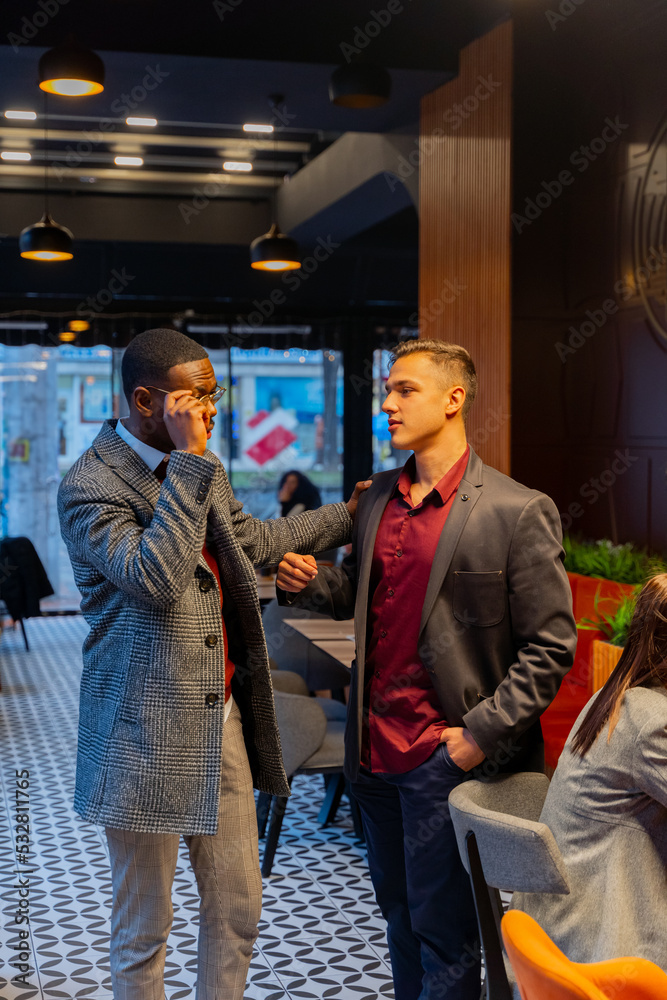 Discussing something Discussing something
