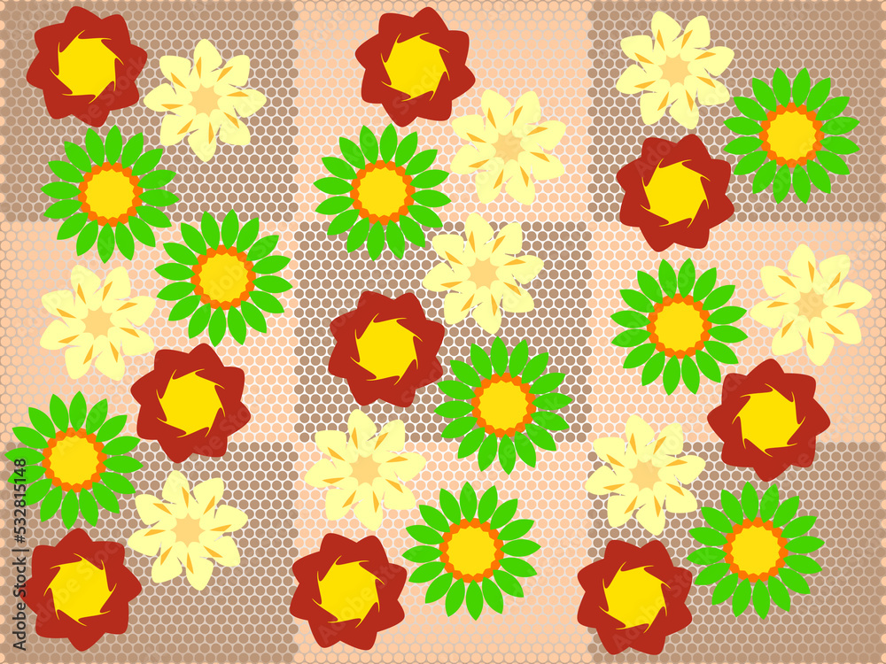 seamless floral pattern seamless floral pattern