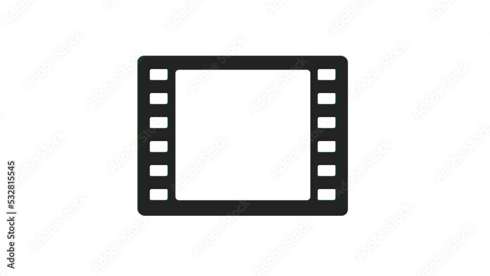 film strip icon isolated on transparent background. tape photo film strip frame, Video Film strip roll, film strip icon isolated on transparent background. tape photo film strip frame, Video Film strip roll,