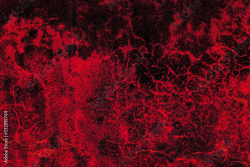 Dark red abstract grunge wall background for texture